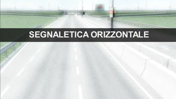 SEGNALETICA ORIZZONTALE